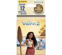 Blister - PANINI - Vaiana 2 - 12 pochettes - 1 offerte - 65 stickers