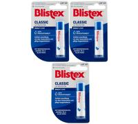 Blistex Classique Baume à Lèvre 3 X 4,25g -LSF10 -schutz & Soin -12h Humidité