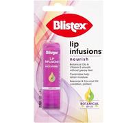 Blistex Lot de 2 baumes à lèvres restaure les infusions pour les lèvres ; Aide à apaiser les lèvres sèches et gercées ; Soin des lèvres infusé d'huile de noix de coco et de cire d'abeille