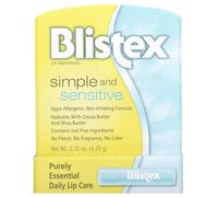 Blistex Simple & Sensitive Lip Moisturizer 0.15 oz (Pack of 10)