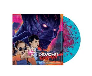 Blitz//Berlin - PG Psycho Goreman - Exclusive Limited Edition Blue w/ Neon Pink Splatter Colored Vinyl LP