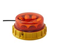 HELLA 2Xd 011 557-601 Led-Feu À Éclats - K-Led 2.0 F - 12/24V - Jaune - Vissé - Câble: 300Mm - Fiche: Fiche Deutsch
