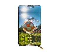 Blitzkrieg Pochette en cuir Motif football 19 x 10 cm
