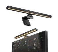 BlitzMax Lampe écran de bureau USB d'ordinateur, Lampe Led Ecran PC, Contrôle Tactile avec Fonction de Mémoire et Dimmable en Continu, 5 Températures de Couleur