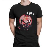 Blitzo T Shirt Men's Cotton Novelty T-Shirt Round Collar Helluva Cool Boss Tees Short Sleeve Clothes Printed