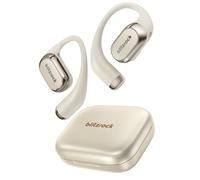 BlitzRock CT3 Pro Open Ear Ecouteurs sans Fil Bluetooth 5.4, Son Riche et Équilibré, Audio Haute Résolution, Appels Clairs avec IA, Ajustement Sécurisé, 40H de Lecture, IPX5, Charge Rapide, Beige
