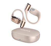 BlitzRock Ecouteurs Bluetooth 5.4 sans Fil, Ultra-léger et Confortable, 0,7mm Crochet d'oreille Ultra-Fin, Appels Clairs, IPX7, 28H d'autonomie, Casque sans Fil pour Sport, Courir, Rose