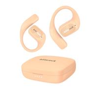 BlitzRock Écouteurs sans Fil Bluetooth 5.4 avec Son Équilibré, Crochet d'oreille Souple, Appels Cristallins, Ajustement de l'application, Étanchéité IPX5, Autonomie de 30 (Rose)