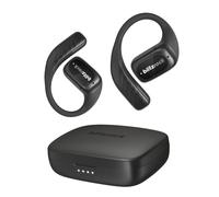 BlitzRock Écouteurs sans Fil Bluetooth 5.4 avec Son Équilibré, Crochet d'oreille Souple, Appels Cristallins, Ajustement de l'application, Étanchéité IPX5, Autonomie de 30 (Noir)