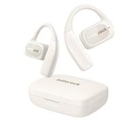 BlitzRock Ecouteurs sans Fil Open Ear Bluetooth 5.4, Légers, Son Clair, Appels Clairs, Égaliseur d'APP, 28h d'Autonomie, IPX5, Casque sans Fil pour Le Courir, Sport, Blanc