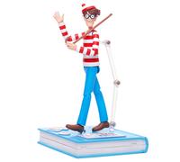 Blitzway très détaillé Où est Wally ? Figurine articulée de 6 pouces de hauteur