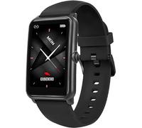 BlitzWolf BW-AH2 Smartwatch surveillance de la santé musique chronomètre fréquence cardiaque avec bracelet en silicone noir