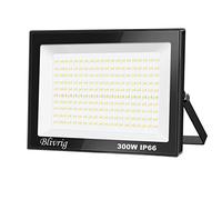 Blivrig 300W Projecteur LED Extérieur 30000LM IP66 Imperméable spot led exterieur Super Brillant Eclairage Extérieur Blanc Chaud(3000k) Sécurité spot led pour stades, usines, Parking, garage, jardin