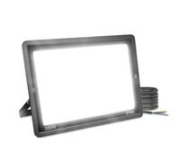 Blivrig 300W Projecteur LED Extérieur, Blanc Froid 6500K, 30000LM Spot LED Exterieur IP66 Imperméable, Eclairage LED, pour Terrasse, Patio, Chemins, Stades, Usines, Parking, Garage, Jardi