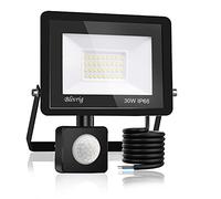 Blivrig 30W Projecteur LED Exterieur avec Détecteur de Mouvement 3000LM | Blanc Chaud 3000K, IP66 Étanche, 120° Éclairage, Spot LED Exterieur pour Jardin Terrasse Garage