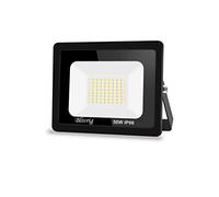 Blivrig 50W projecteur exterieur led 5000LM IP66 Imperméable spot led exterieur Super Brillant Eclairage Extérieur Blanc froid(6000k) Sécurité spot led pour stades, usines, Parking, garage, jardin