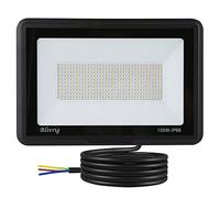 Blivrig Projecteur LED Extérieur 150W, Spot LED Extérieur Blanc Chaud 3000K | IP66 Étanche, 15000LM Super Lumineux, 180 LED, 120° Éclairage, pour Terrasse, Patio, Chemins, Stades, Garage, Jardi