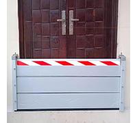 Blivysse 200-290cm Long Barrière Anti-inondation Amovible 60cm High Réutilisable Barrages Temporaires Amovibles Batardeau De Prévention des Inondations pour Portes(Inside,230 * 60cm)