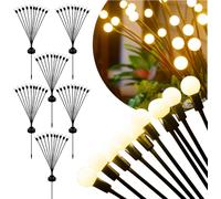 BLIXTAR 6X lampe solaire de jardin 10x LED éclairage de l'arbre à boules motorisé