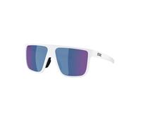 Bliz - A003 Cat 3 - Lunettes de soleil Matte White - Grey W Blue Mirror Cat 3