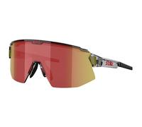 Bliz Eyewear Lunettes de soleil Breeze transparent gris foncé, verre rouge, Cat. 3
