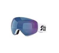 Bliz - Floz Cat 2 - Masque ski Matte White - Brown W Blue Multi Cat 2