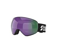 Bliz - Masque de ski - Floz Matte Black Brown w/ Purple Multi en Silicone - Noir Noir