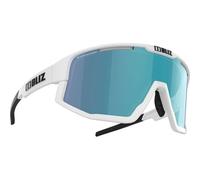 Bliz - Lunettes de soleil de sport - Fusion Matt White Shiny Nano Optics Photochromic Brown Blue Multi - Blanc Blanc