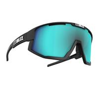 Bliz Lunettes de vélo Fusion Cat 3 Matt Black Smoke W Blue Multi