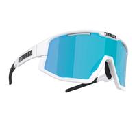 BLIZ FUSION SMALL Sonnenbrille 2024 matt white/brown blue multi