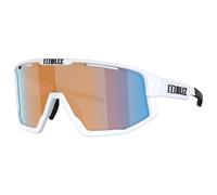 Bliz - Fusion Small Matte White Nano Optics Nordic Light Coral Orange Blue Multi - Lunettes de soleil