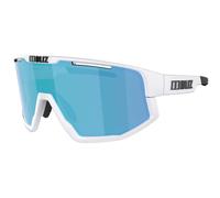 Bliz – Lunettes vélo Fusion Small – Cat 3 – Matt White / Brown w Blue Multi