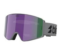 Bliz - G001 S3 - Masque de ski - matte grey / brown with purple multi