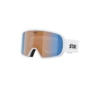 Bliz - G002 Cat 1 - Masque ski Matte White - Nordic Light Coral - Orange W Blue Multi Cat 1