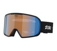 Bliz - G002S S1 - Masque de ski - matte black / n_o_n orange & blue