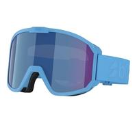 Bliz Kinder Rave JR Skibrille, matte blue-brown w blue multi, OneSize
