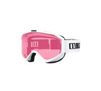 Bliz - Liner Cat 2 - Masque ski White - Black Logo - Pink W Silver Mirror Cat 2