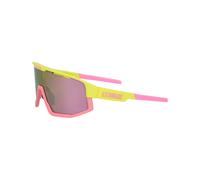 BLIZ - Lunettes de soleil de sport - Fusion Matt Pastel Brown W Pink Multi - Bleu Bleu