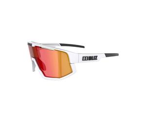Bliz - Lunettes de soleil de sport - Fusion Matt White Smoke W Red Multi - Blanc Blanc