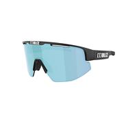 BLIZ - Lunettes de soleil polyvalentes - Matrix Matte Black Smoke w Ice Blue Multi - Noir Noir