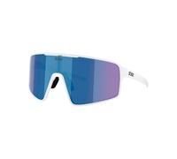 BLIZ - Lunettes de soleil robustes et légères - P001 White Grey W Blue Mirror - Blanc Blanc