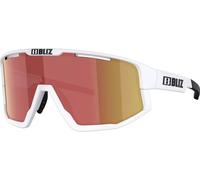Bliz Fusion Sunglasses Blanc,Orange Smoke With Red Multicoating/CAT3