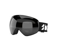 Bliz - Masque de ski - Floz Matte Black Brown Silver Mirror en Silicone - Noir Noir