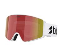 Bliz - G001S Cat 3 - Masque ski Matte White - Brown W Red Multi Cat 3