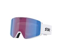Bliz G001s Ski Goggles Blanc N_O_N Violet & Blue/CAT2 Homme,Femme