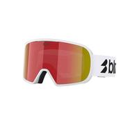 Bliz - Masque de ski - G002S Matte White Brown w/ Red Multi - Blanc Blanc