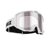 Bliz Spark Ski Goggles Blanc Pink With Silver Mirror/CAT3