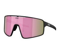 BLIZ - Lunettes de soleil robustes et légères - P001S Matt Black Brown w Pink Mirror - Noir Noir