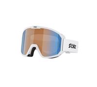 Bliz - Rave Cat 1 - Masque ski Matte White - Nordic Light Coral - Orange W Blue Multi Cat 1
