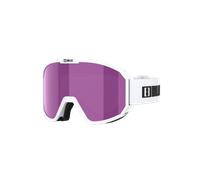 Bliz - Rave Cat 3 - Masque ski Blanc Mat / Logo Noir - Brown W Pink Multi Cat 3